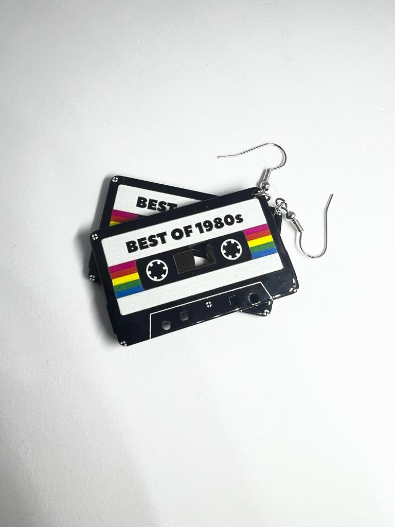 Audio Tape Earrings