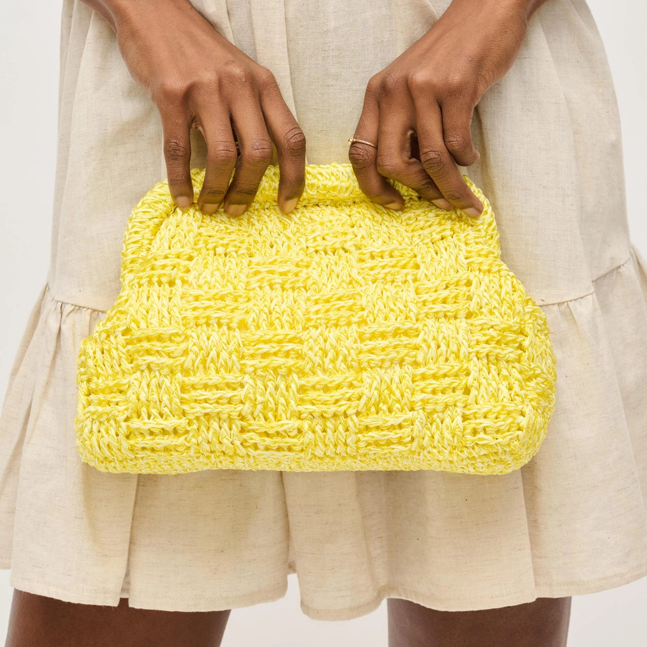 Annie Clutch & Crossbody - Yellow