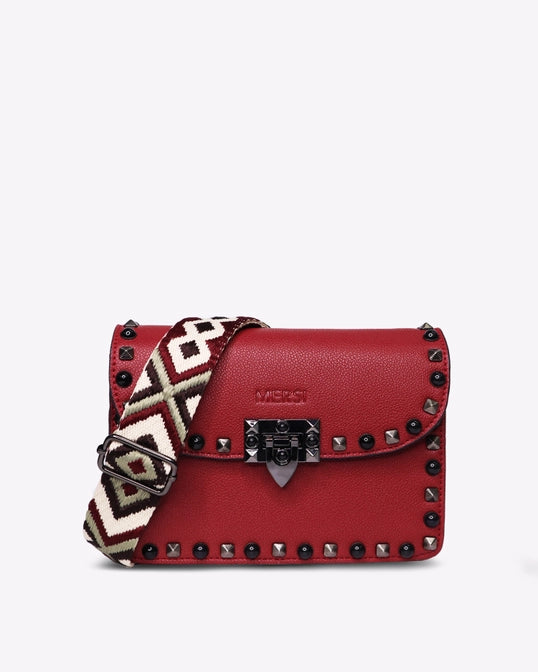 Ruby Crossbody - Burgundy- FINAL SALE