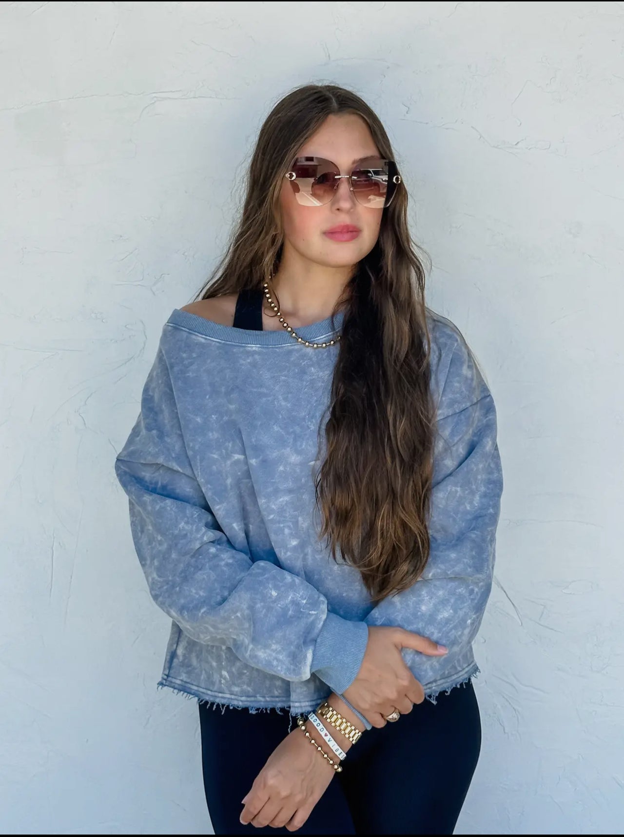 Kali Mineral Wash Sweatshirt-FINAL SALE