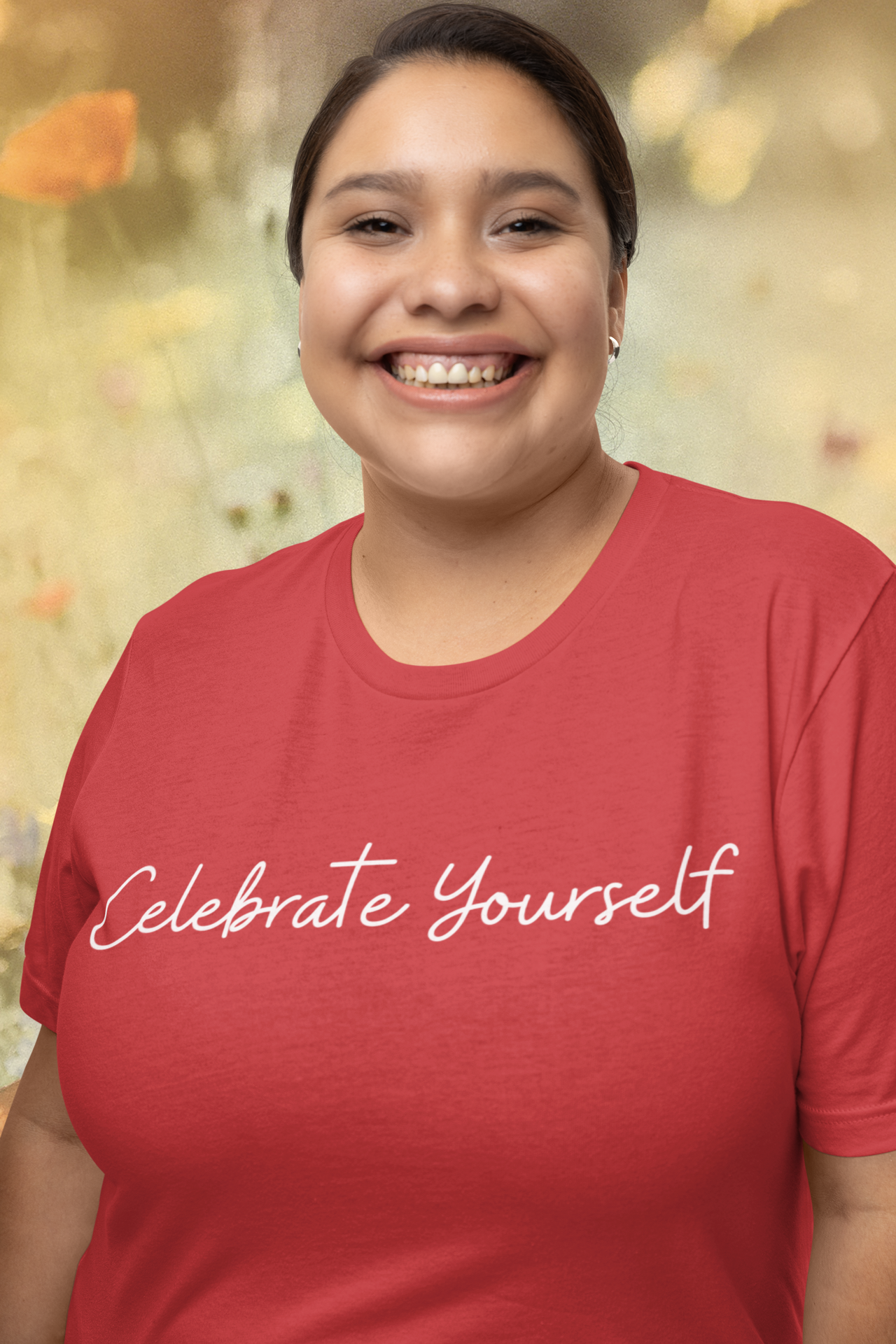 Celebrate Yourself Unisex T-Shirt, Simple & Motivating