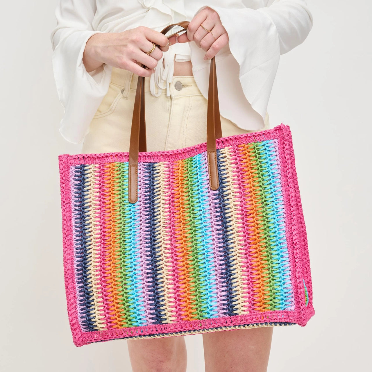 Candi Stripe Tote Bag