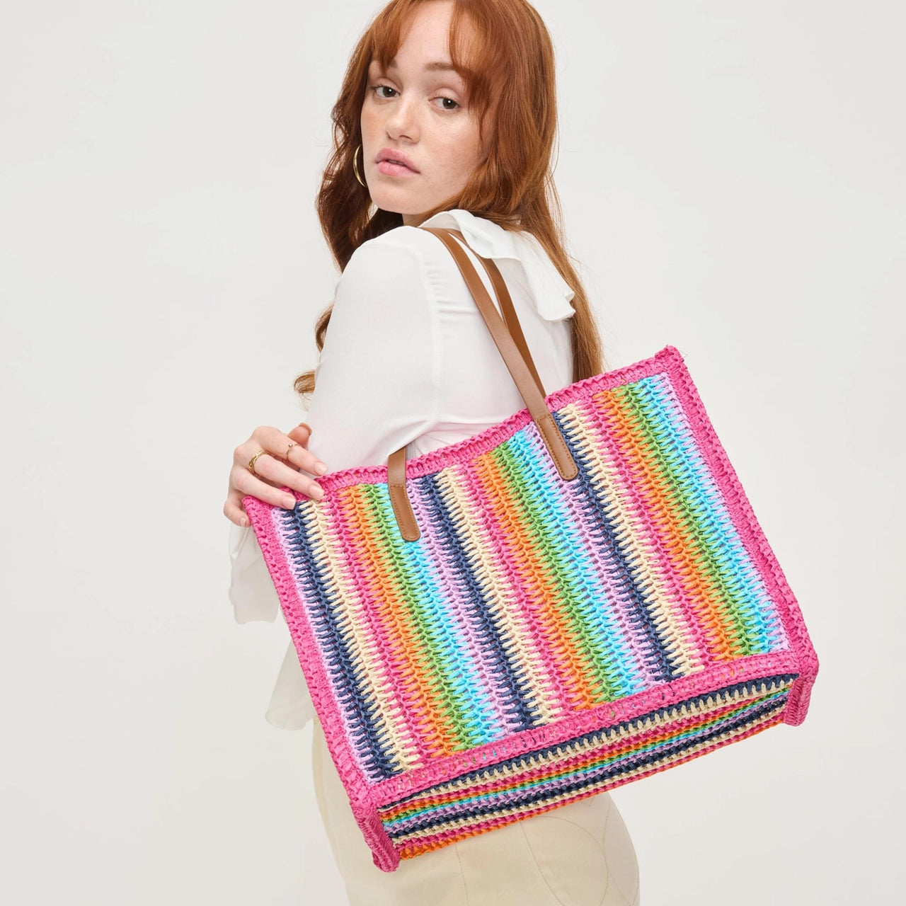 Candi Stripe Tote Bag