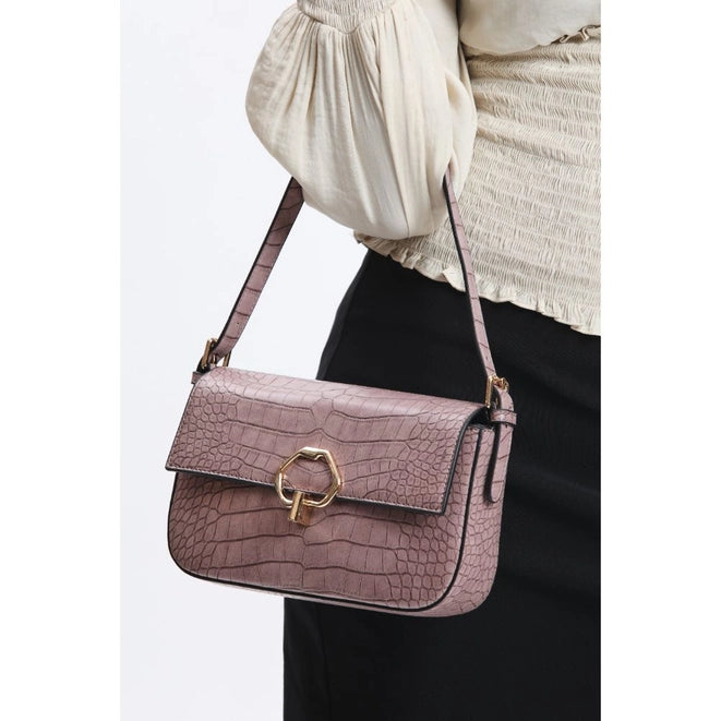 Croco Ryerson Crossbody