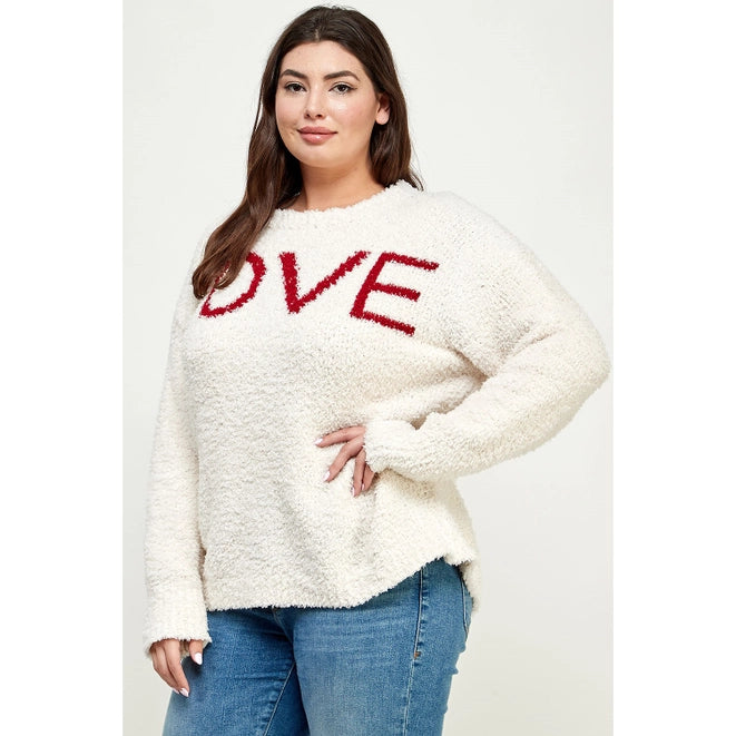 Curvy LOVE Soft Fabric Top-FINAL SALE