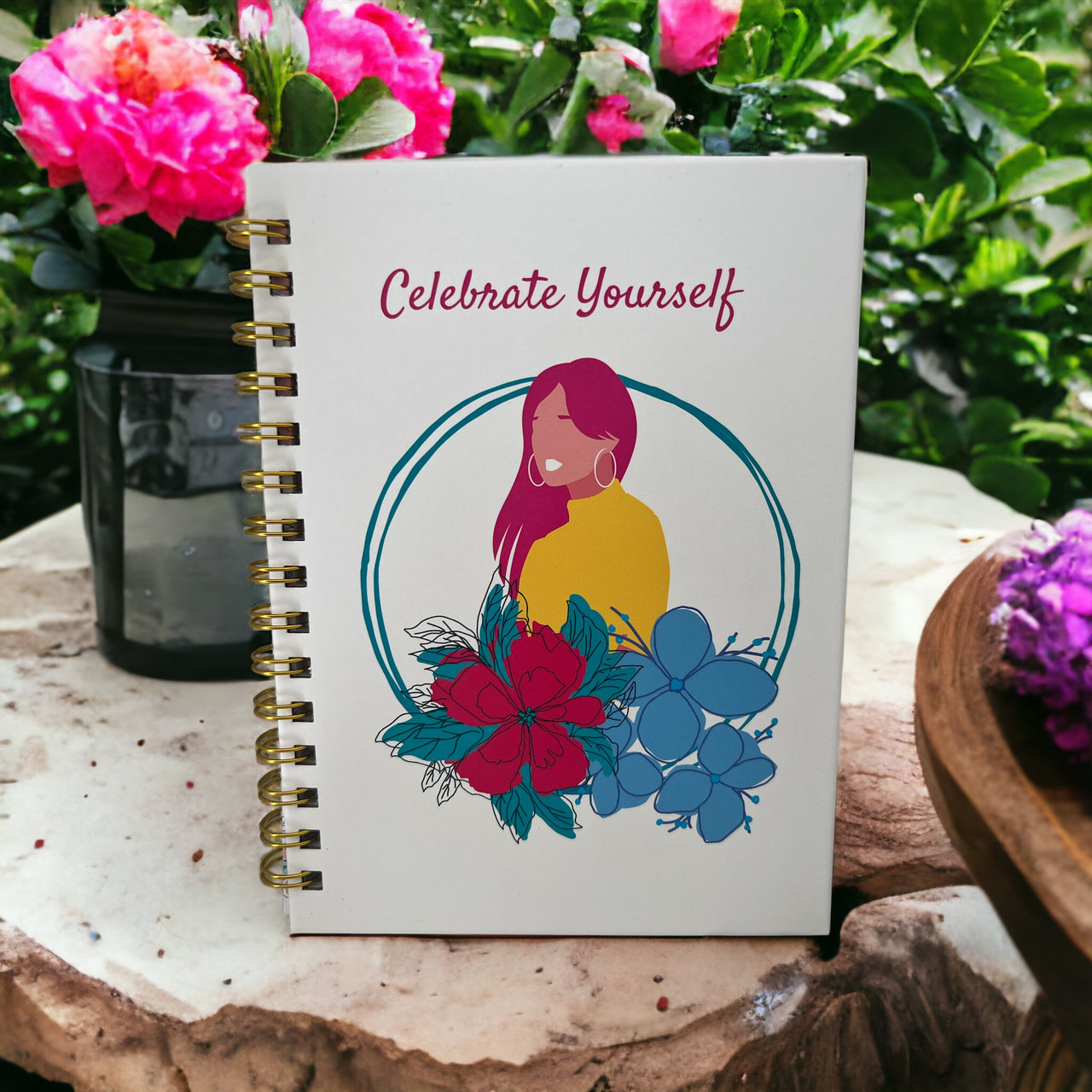 Celebrate Yourself Journal - Brilliant Yellow