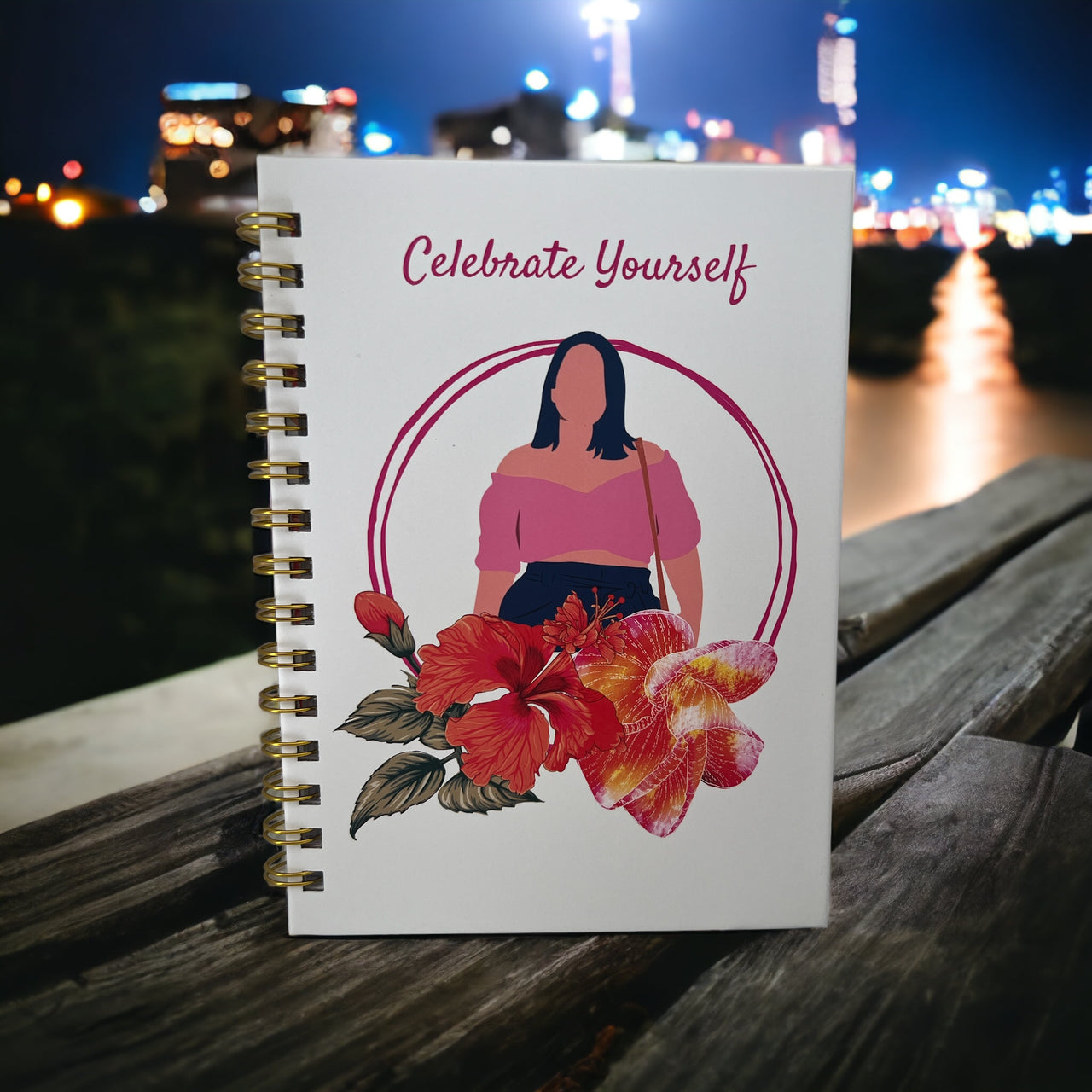 Celebrate Yourself Journal - Inspiring Pink