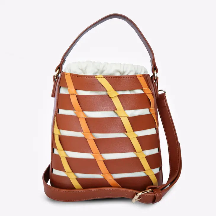 Kara Bucket Crossbody - Tan - FINAL SALE