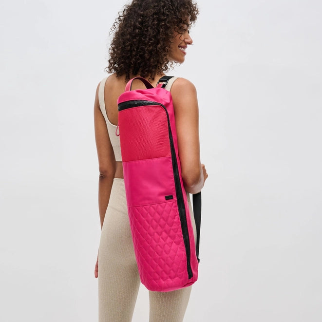 Quilted Yoga Mat Bag