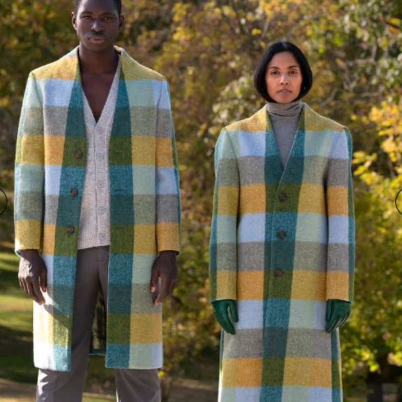 Tan France for Was Him - The Moray Coat - Summer Plaid